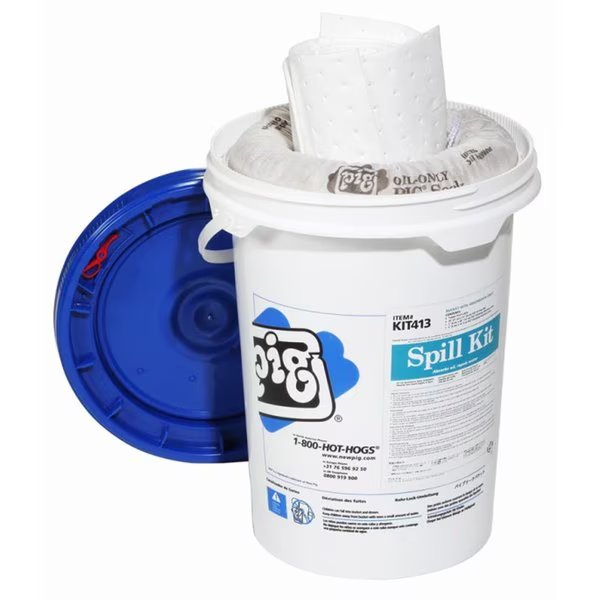 OilOnly Spill Kit in Bucket, Pig, Mfr#: NPGKIT413